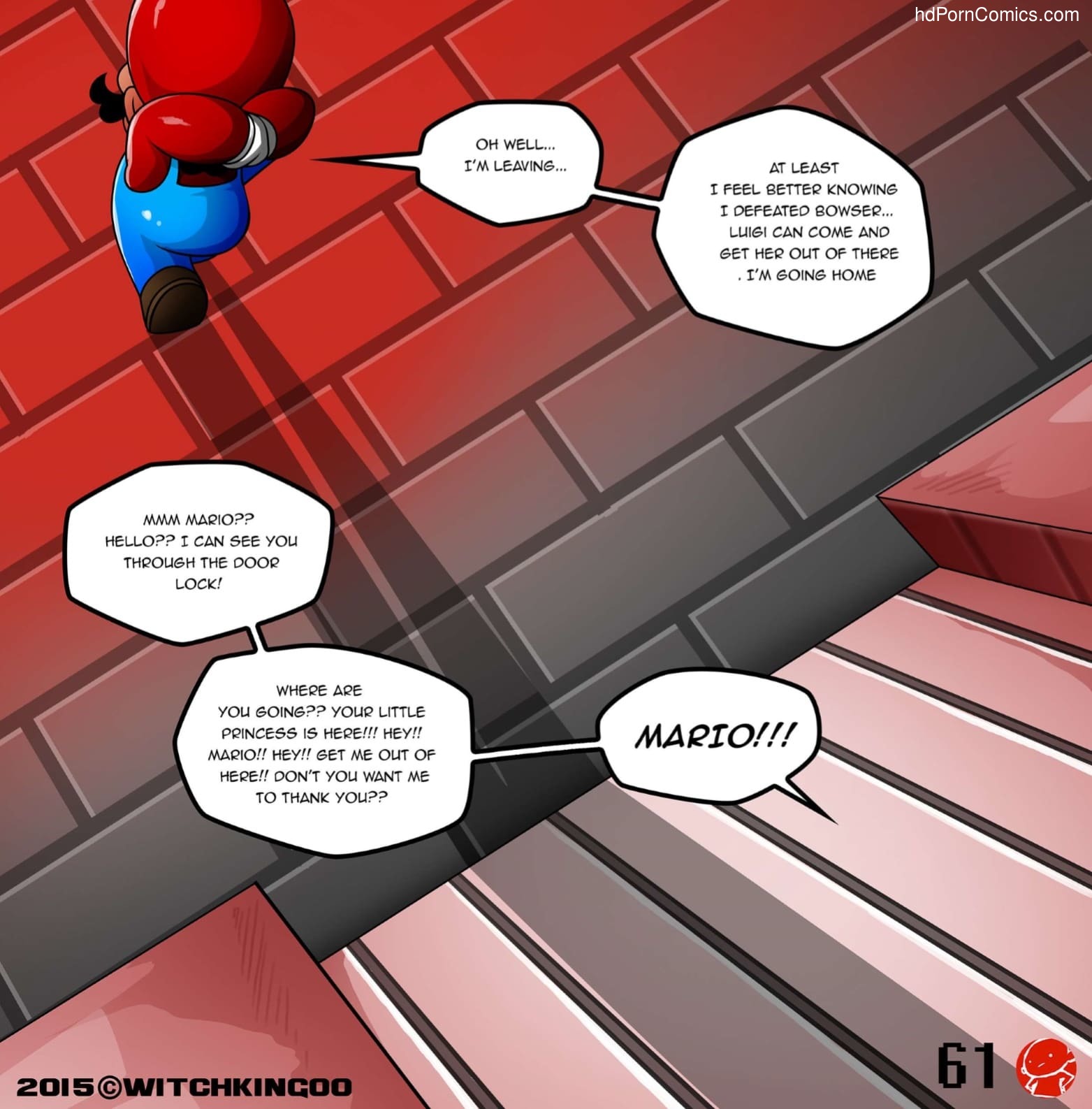 Princess Peach- Thank You Mario62 free sex comic